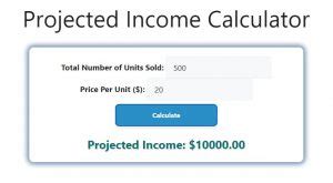 Image result for Projected Income Means