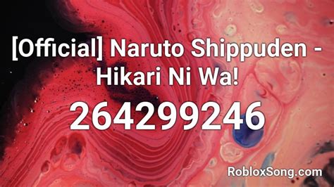 Naruto ID Code Roblox に対する画像結果