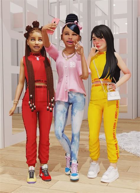 Image result for urban child cc outfits sims 4