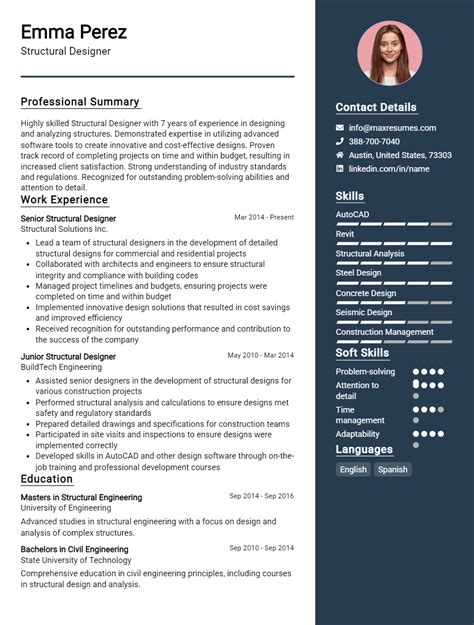 Image result for Structural Designer Resume Examples