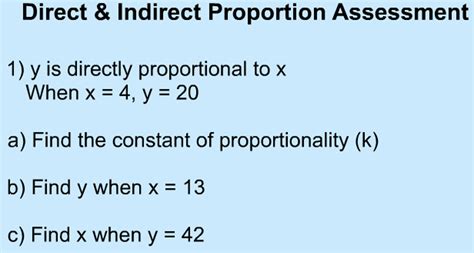 Image result for Example of Indirect Proportion