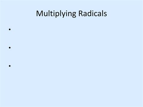 Operations with Radicals Multiplication に対する画像結果