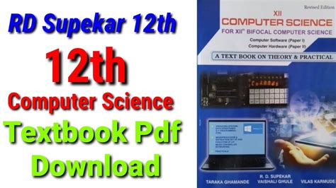 Image result for 12th Computer Science Book PDF