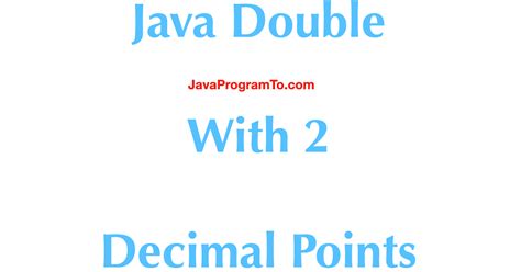 Toradh íomhá ar Return Double Java