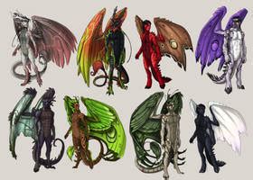 Toradh íomhá ar Flight Rising Dragon Size Chart