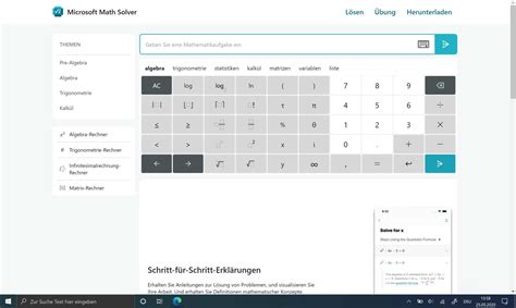 Microsoft Math Solver App に対する画像結果