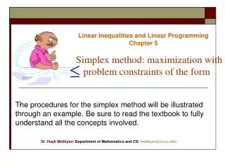 Afbeeldingsresultaten voor Linear Programming Chapter PPT