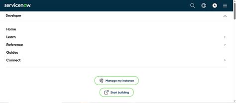 Image result for ServiceNow Developer Test Instance