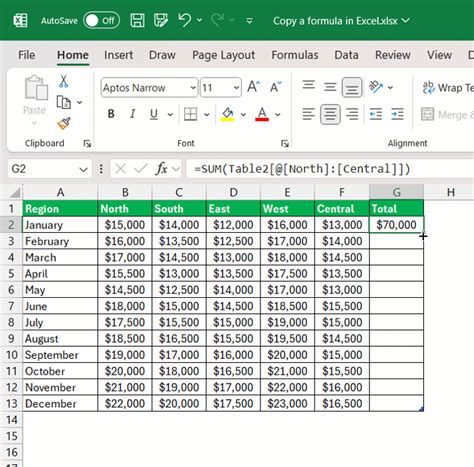 Image result for How to Copy Formula Excel