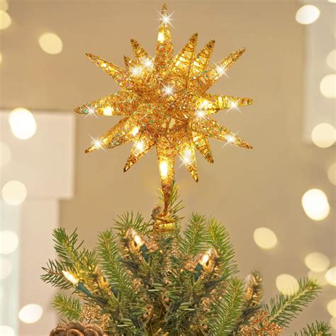 Image result for Ceramic Tree Lighted Star Topper