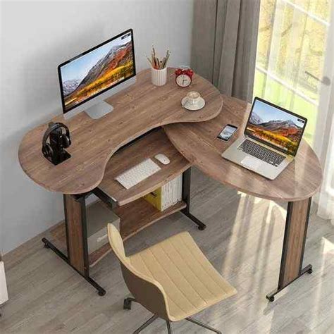 Image result for Steel Computer Table Design