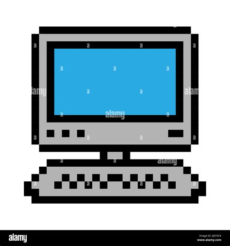 Image result for Pixelated Computer Icon