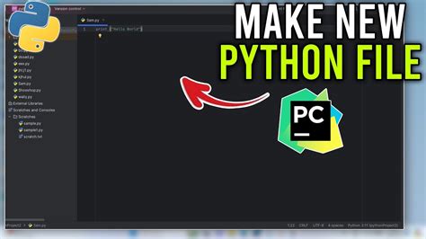 How to Create a New File in PyCharm に対する画像結果