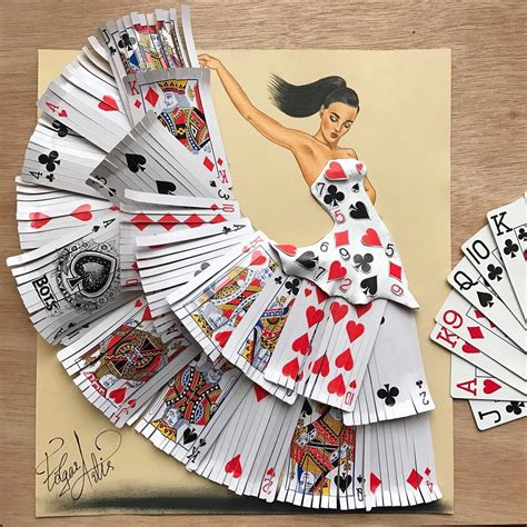 Image result for Playing Card Art Project 3D