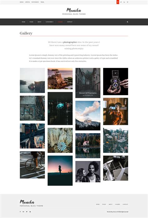 Image result for Personal Blog Web Design