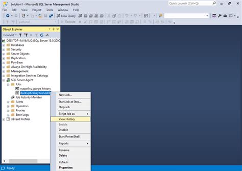 Image result for How to View SQL Server Agent Jobs