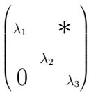 Image result for Block Upper Triangular Matrix