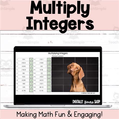Integer Multiplication Activity に対する画像結果
