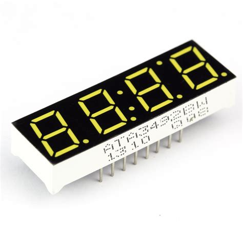 Image result for 4 Digit 7-Segment Display Counter