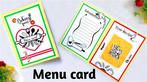 Image result for Menu Card Design Paper Design