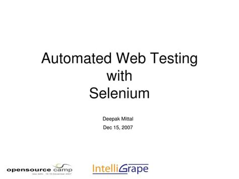 Image result for Automated Web Testing with Selenium