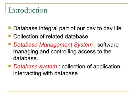 Image result for Database Introduction.ppt