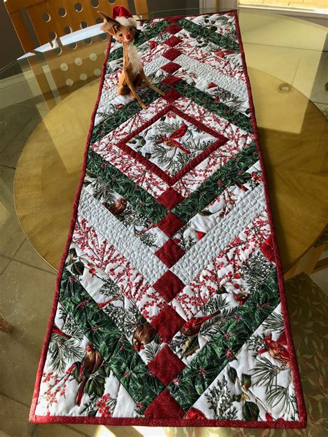 Image result for Christmas Table Runner Quilt Patterns