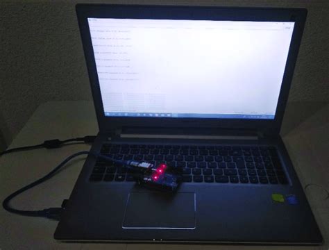 Test Microcontroller に対する画像結果