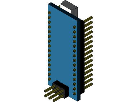 Image result for Arduino Nano GrabCAD