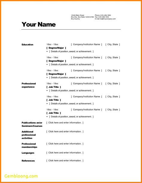 Image result for Google Docs Resume Templates Free