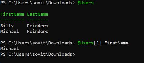 Image result for PowerShell Array That Is Formatted