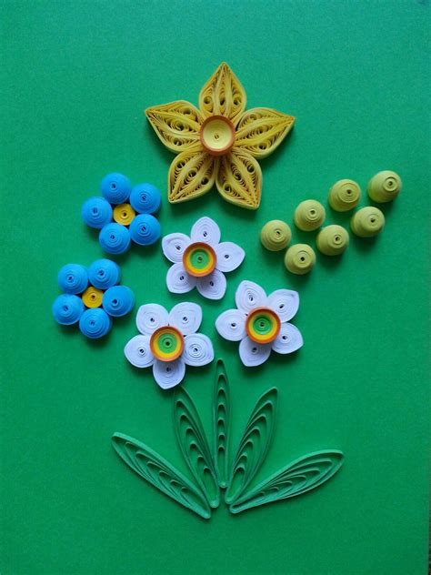 Image result for Quilling Spring Flowers