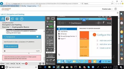 Toradh íomhá ar Prerequisite Live Virtual Machine Lab