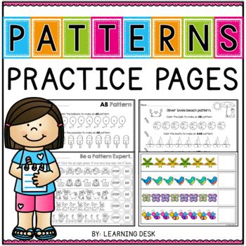 Image result for Patterns Kindergarten Math Worksheets