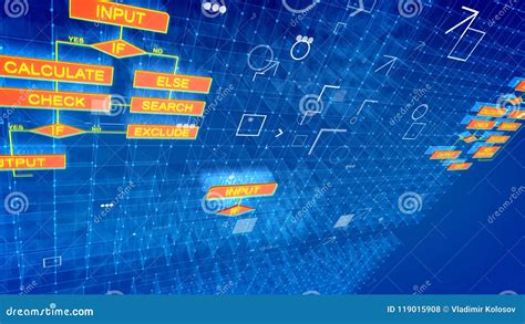 Image result for Algorithm Logic Diagram Black Background