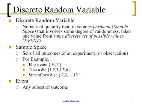 Image result for What Is an Example of a Discrete Random Variable