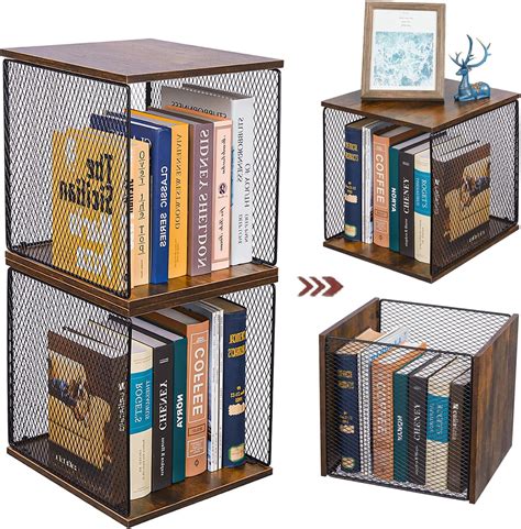 Image result for Color Stackable Cube Storage Organizer