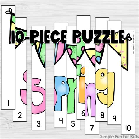 Afbeeldingsresultaten voor Spring Puzzles Printable