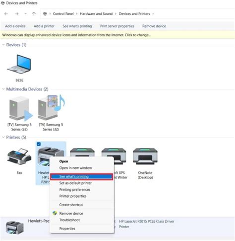 Image result for View the Printer Queue