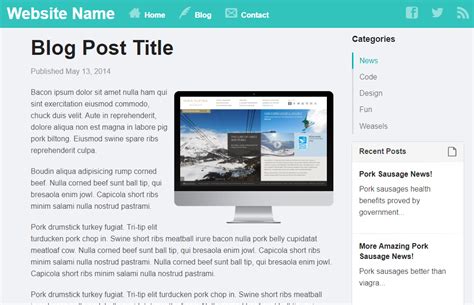 Image result for Blog Format Template