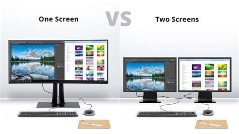 Image result for Ultra Wide 2 Monitor Setup