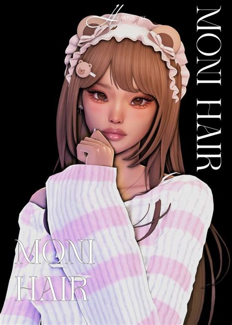 Image result for Custom Content Cute Hair Pinterest Sims 4