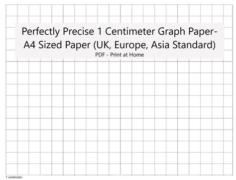 Printable Graph Paper 1 Cm - Free Printable 2025