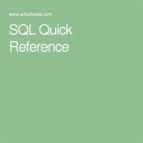 References SQL に対する画像結果