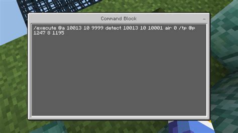Toradh íomhá ar How to Do the TP Command On Command Block Minecraft Java