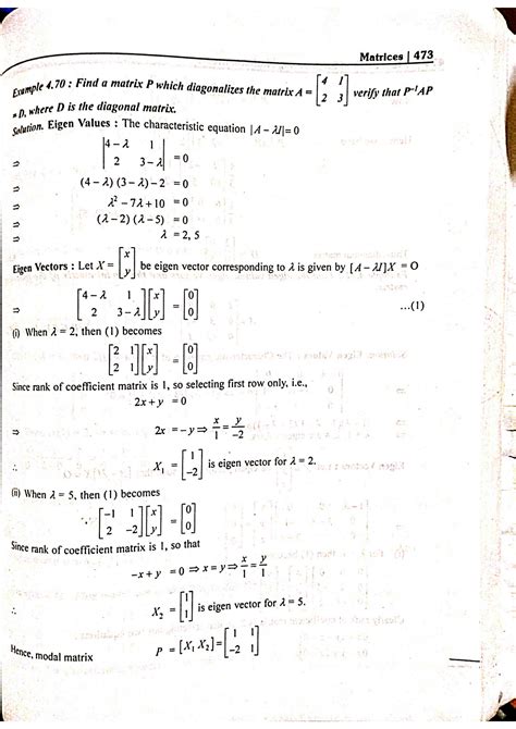Afbeeldingsresultaten voor Diagonal Form Matrix