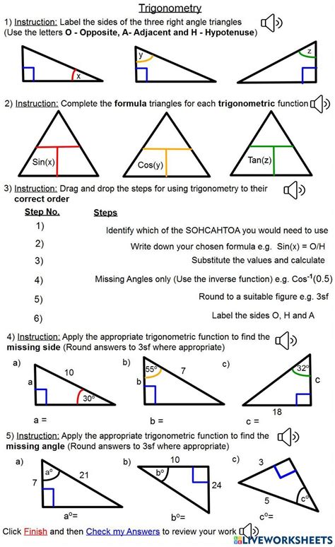 Image result for Geometry Trigonometry Worksheet