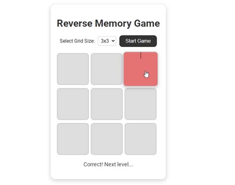 Afbeeldingsresultaten voor Memory Game Design HTML