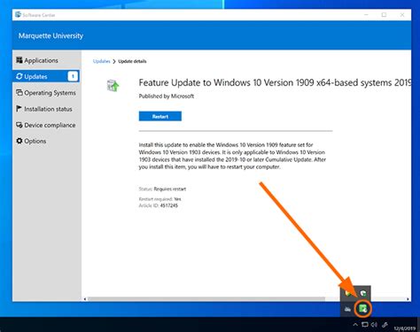 Image result for Windows Update Restart Notification