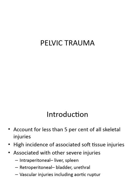 Pelvic Trauma に対する画像結果